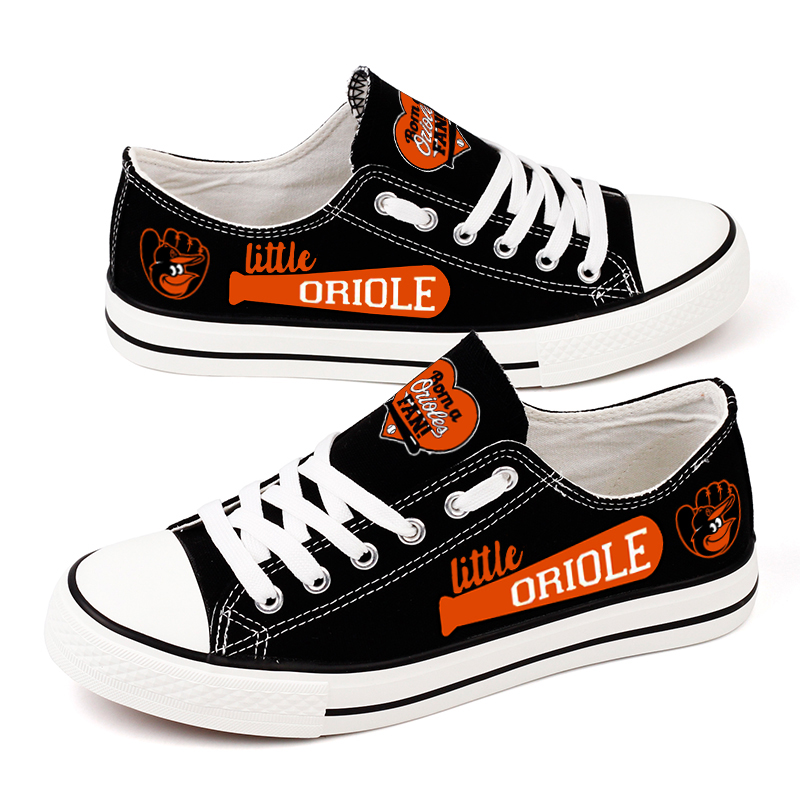 Women's Baltimore Orioles Repeat Print Low Top Sneakers 002